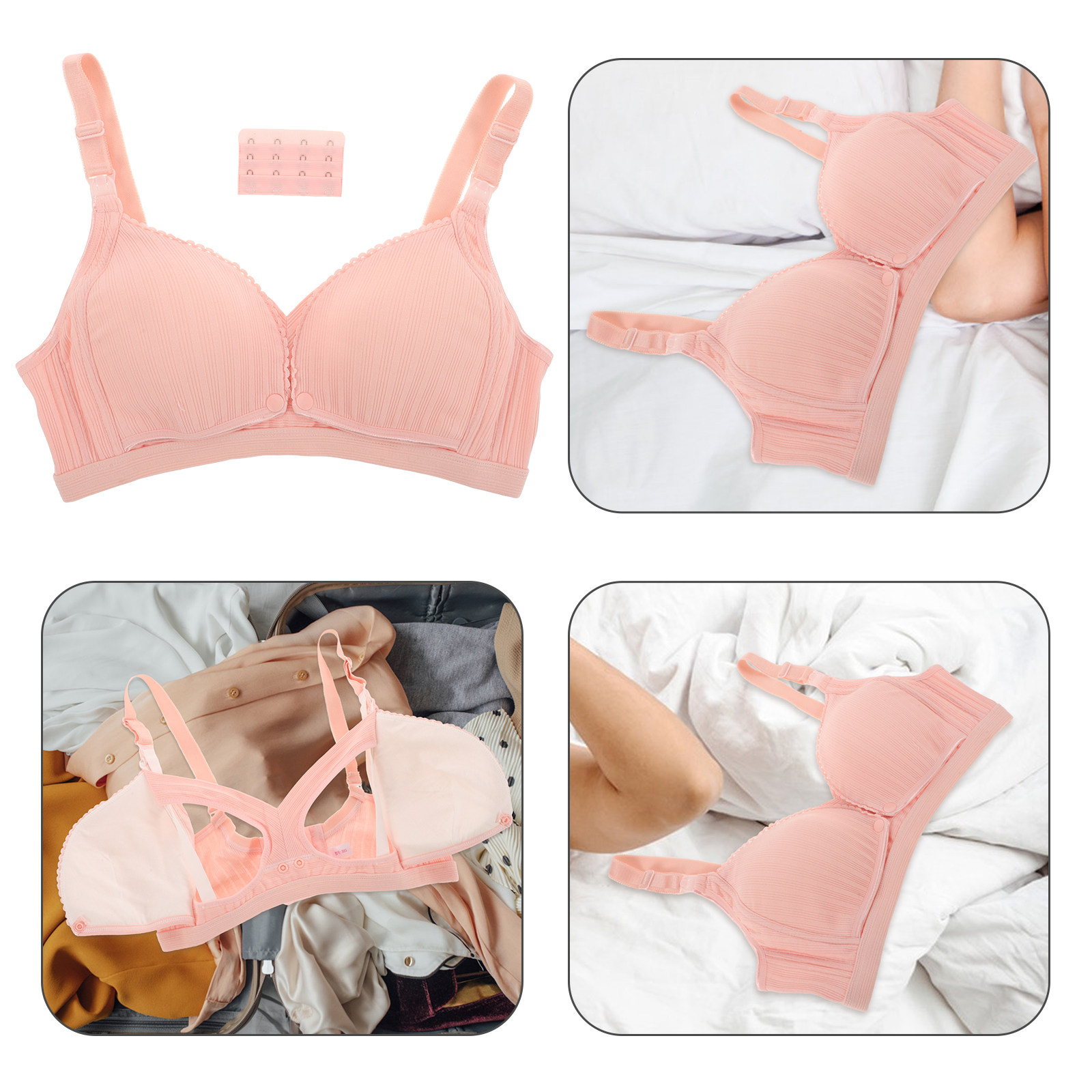 Nursing Bra Wireless Pink 38 8 - đánh giá và giá Nursing Bra Sleep
