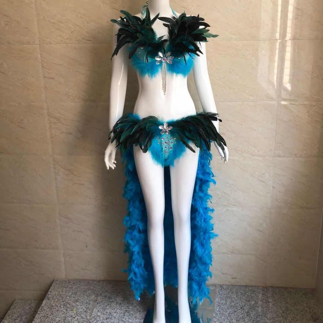 Women Feather Bikini Costume R - đánh giá và giá Thong Bikini Women