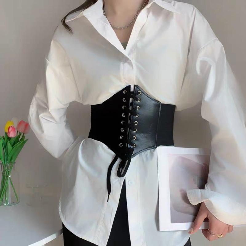 Fashion Corset Wide Belts Faux - đánh giá và giá Corset Waist Cinch