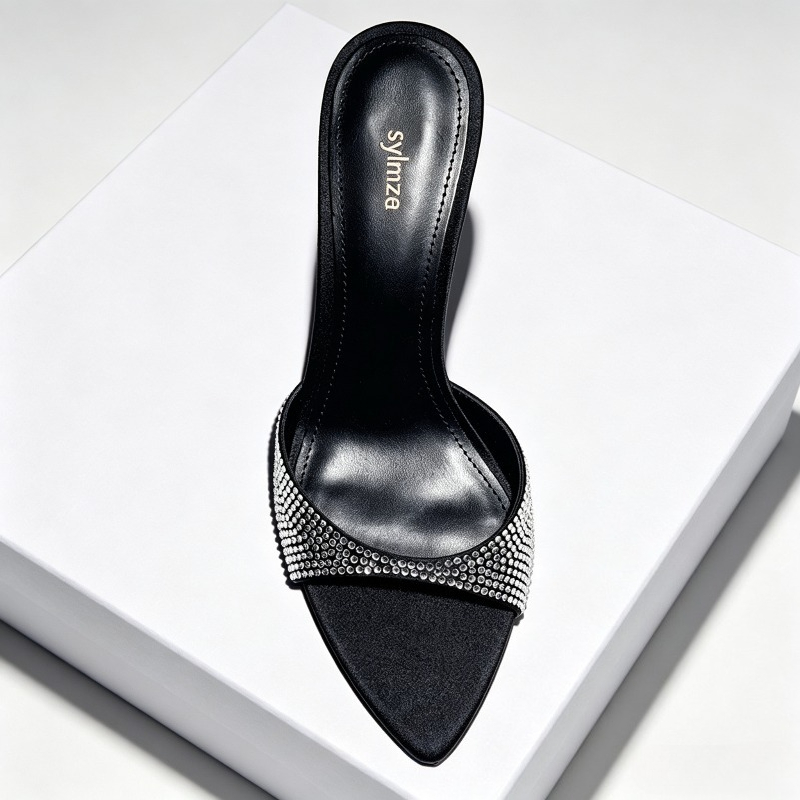 Rhinestone Designer Heels Slip - đánh giá và giá Slip Dress Satin