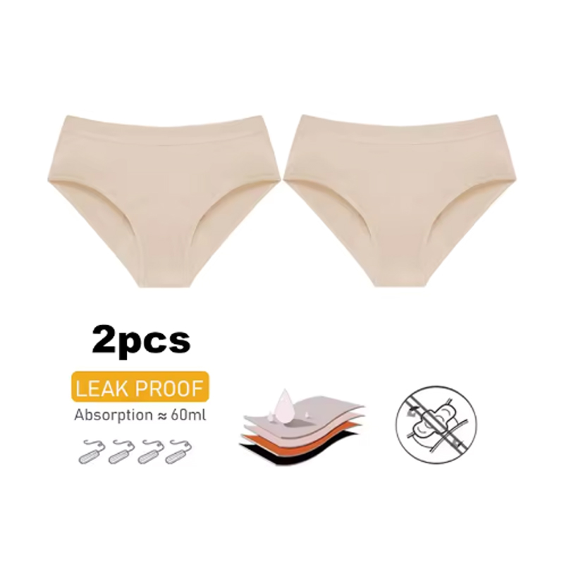 2Pc Heavy Flow Pure Cotton Men - đánh giá và giá Period Panty Absorbent