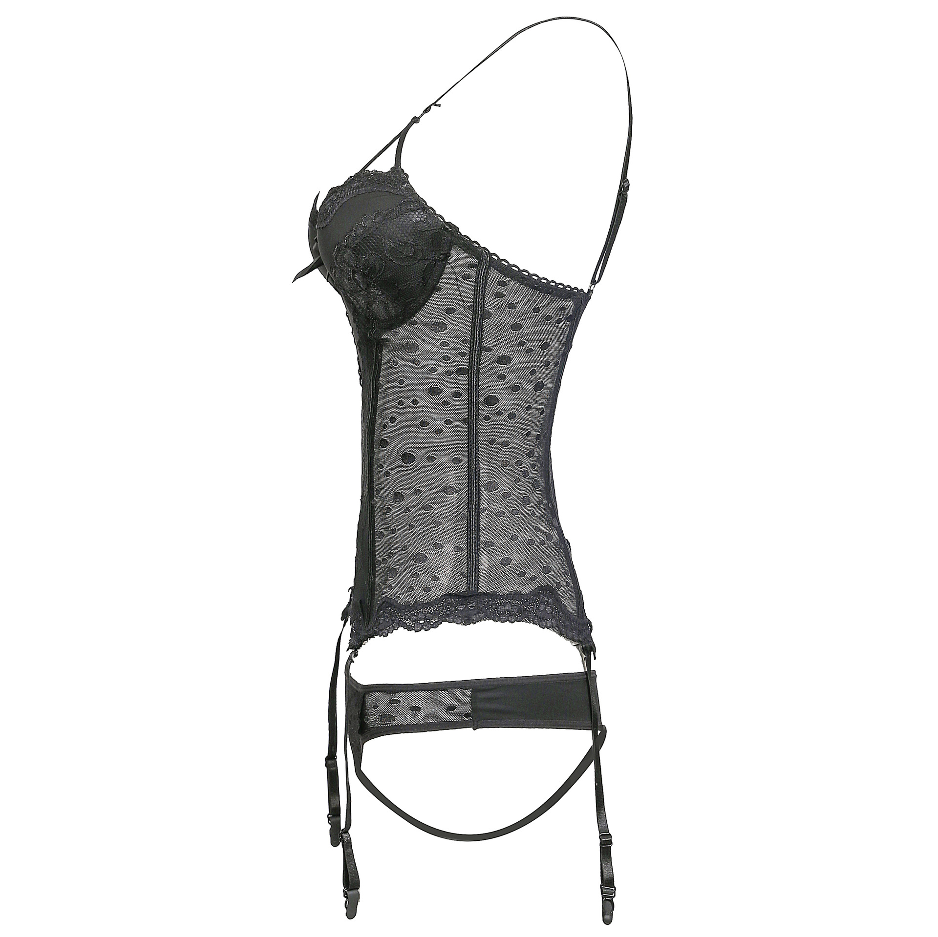 Lingerie Set With Corset And G - đánh giá và giá Garter Belt Set