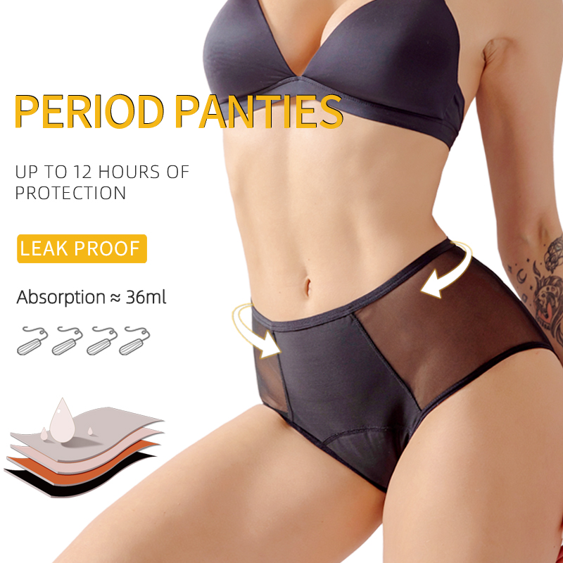 Drop shipping Women's High-wai - đánh giá và giá Period Panty Absorbent