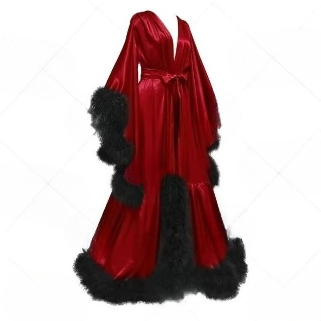 Customized Bathrobe for Women  - đánh giá và giá Robe Silk Women